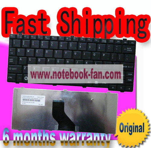 New Toshiba Mini NB500 NB505 US Black Keyboard